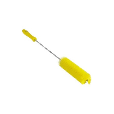 Remco Vikan 1.5in Tube Brush- Stiff, Yellow 53786